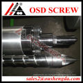 Barril de tornillo de inyección JSW para ABS / PMMA / EVA